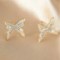 starfish petite pearl earrings