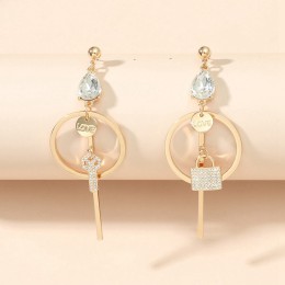 Geometric Keylock Earrings