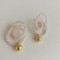 Twisted Wrap Pearl Earrings