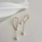 pearl drop earrings