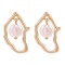 irregular pearl earrings