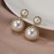 Round Shape Pearl Earrings