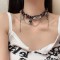 Riveted Metal Choker Necklaces for Teen Girls / Women