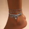 Silver Colour Anklet For Women