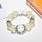 14.5mm Stretchy Crystal Bracelet For Women/Men