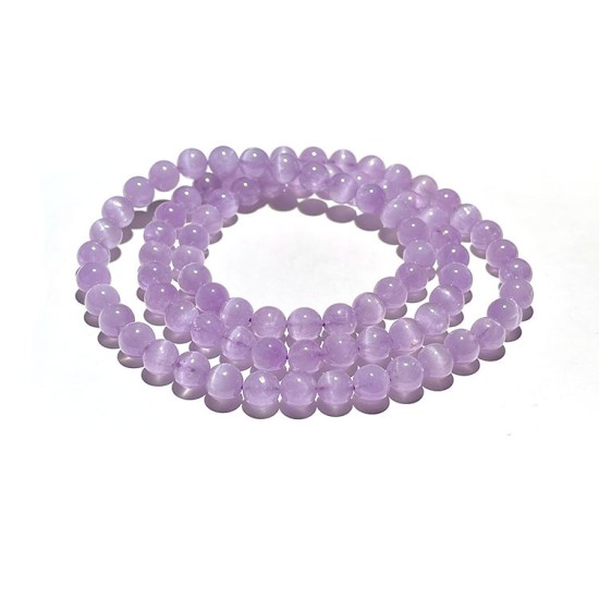 6mm Round Beads Crystal Bracelet For Women