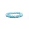 9mm Light Blue Crystal Beads for Bracelets