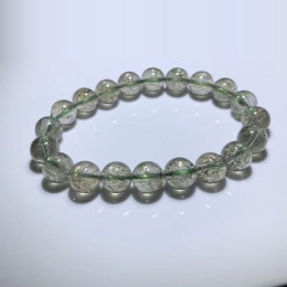 9mm Round Beads Crystal Bracelet