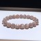 10mm Black Round Beads Natural Stone Bracelet For Women/Men