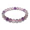 9mm Round Crystal Beads Bracelet For Women