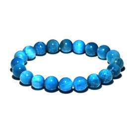 9mm Round Crystal Beads Bracelet For Women