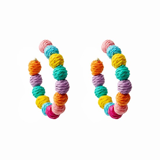 Handmade Coloured Earrings