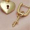 heart earrings