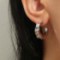 Mosquito coil plate earrings without pierced metal earrings