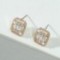 Square Trend Stud Earrings