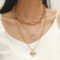 Insect Love Necklace Female Butterfly Multilayer Clavicle Chain Necklace