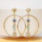 simple hoop earrings