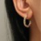 Twist Twist Crystal Stud Earrings