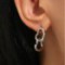 Hoop Alloy Earrings